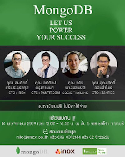 MongoDB LET US POWER YOUR SUCCESS Zipevent