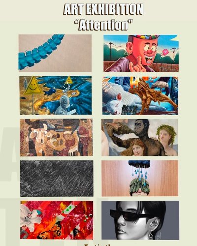 Art Exhibition “Attention” Zipevent