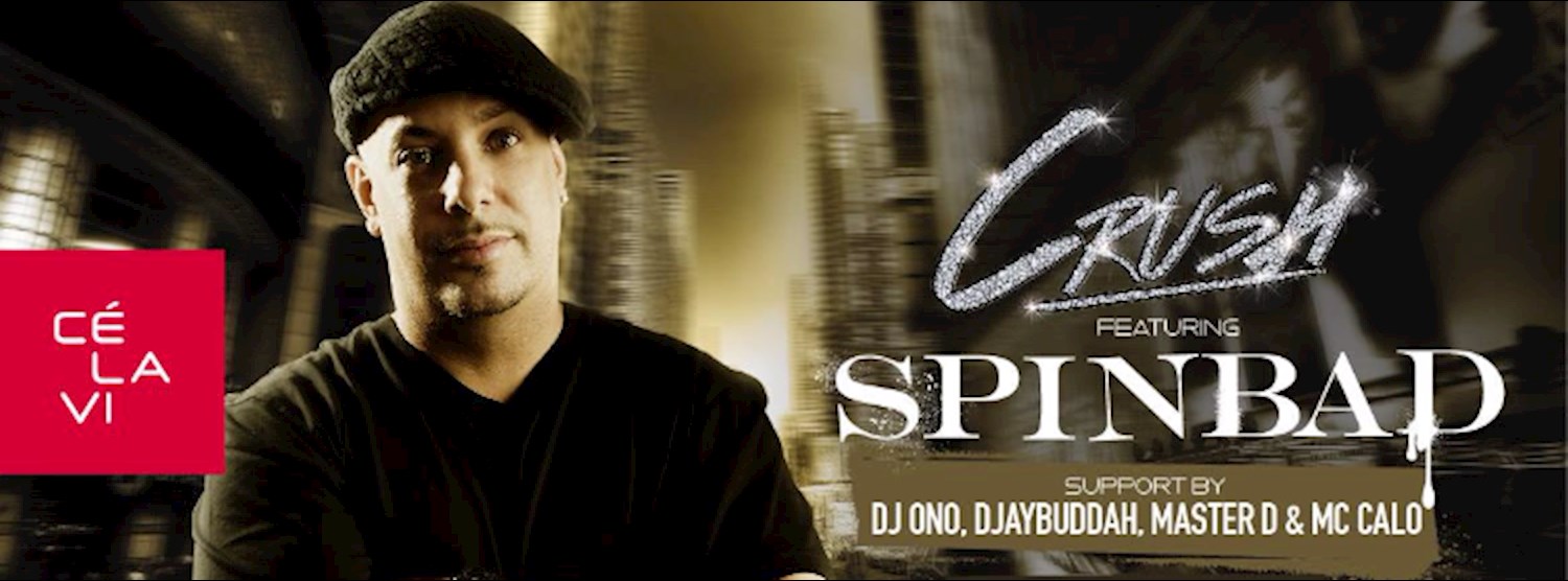 Crush Wednesdays pres. Spinbad, May 17th at CLV BKK Zipevent