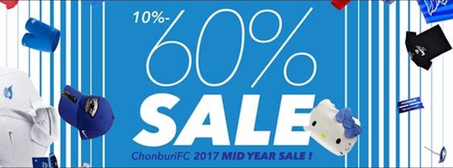 Chonburi FC 2017 Mid Year Sale Zipevent