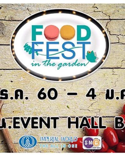 Food Fest In The Garden Zipevent