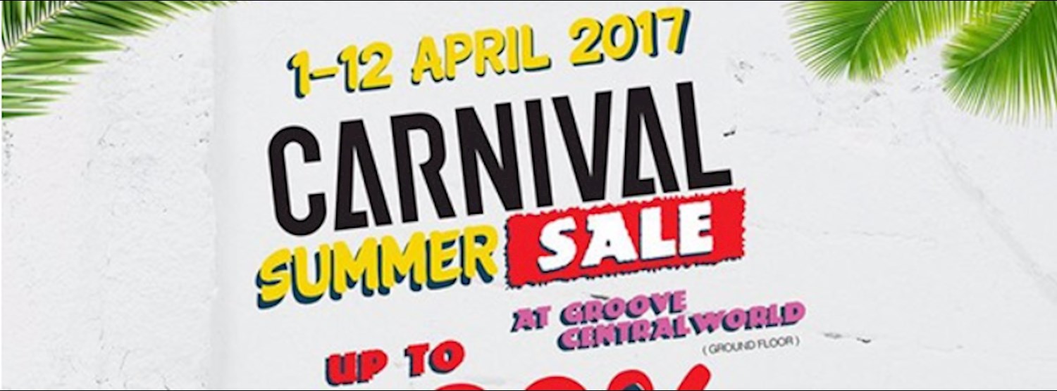 CARNIVAL Summer Sale 2017 Zipevent