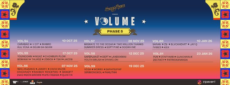 VOLUME LIVEHOUSE PHASE 5 Zipevent