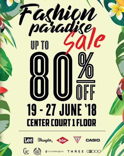 Fashion Paradise Sale 2018 Zipevent