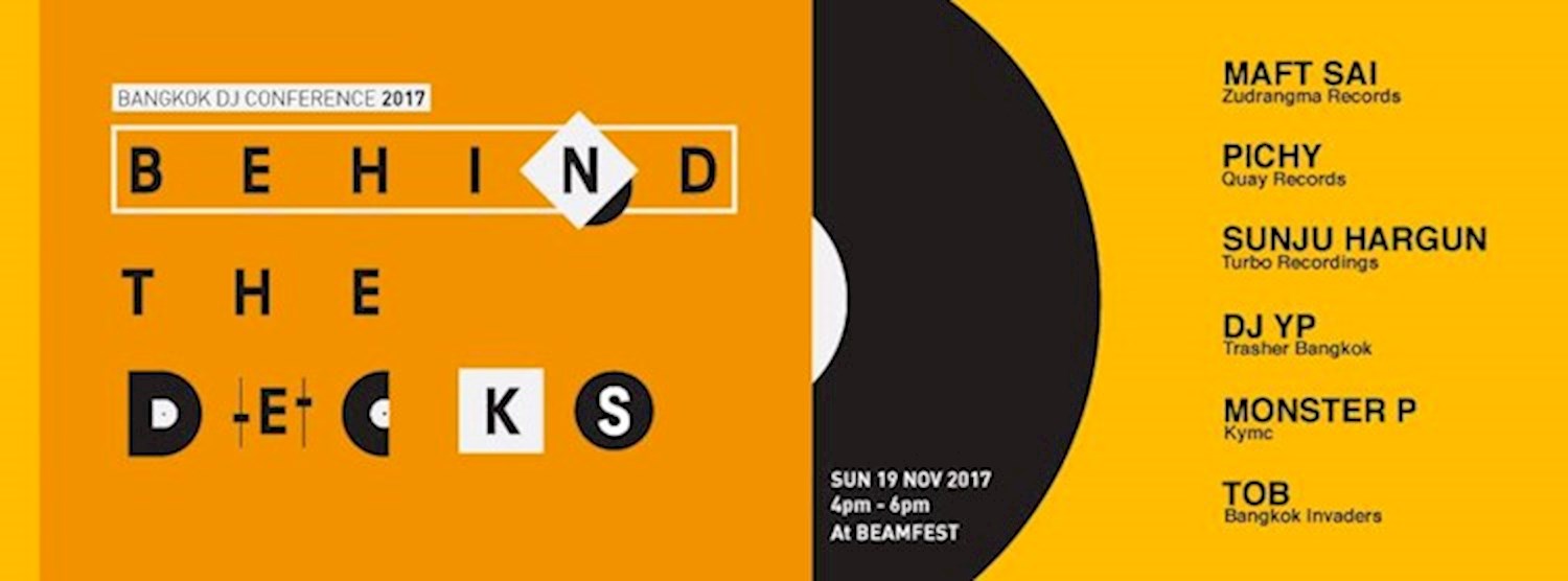 Beamfest x Tempo | Bangkok DJ Conference Zipevent