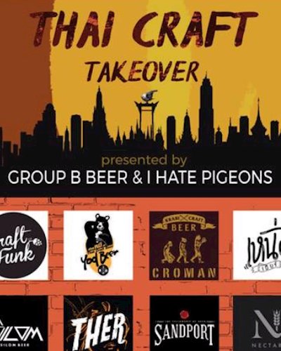 THAI CRAFT Takeover at I Hate Pigeons Zipevent
