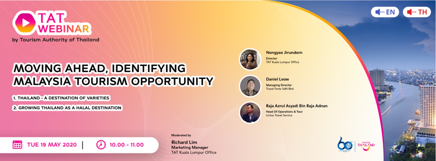 (REPLAY) Moving Ahead, identifying Malaysia Tourism Opportunity Zipevent