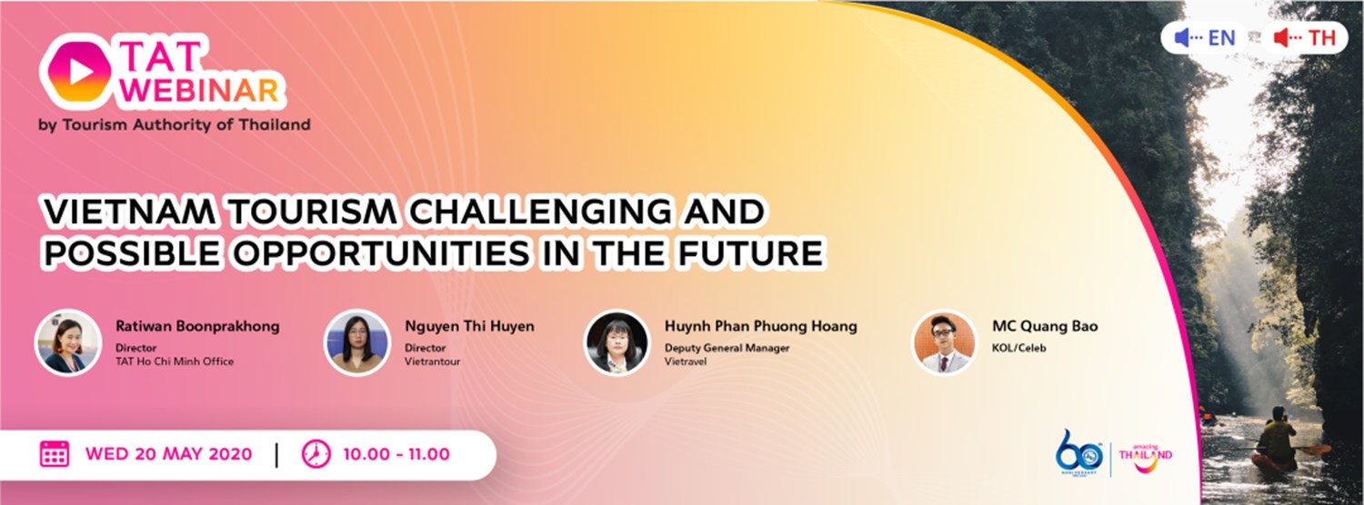 (REPLAY) Vietnam Tourism Challenging and possible opportunities in the future Zipevent