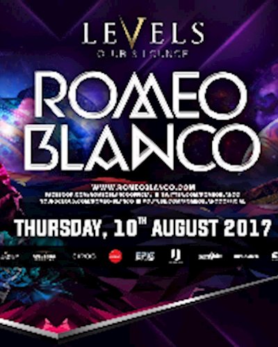 Romeo Blanco at Levels l Thursday 10th August 2017 Zipevent
