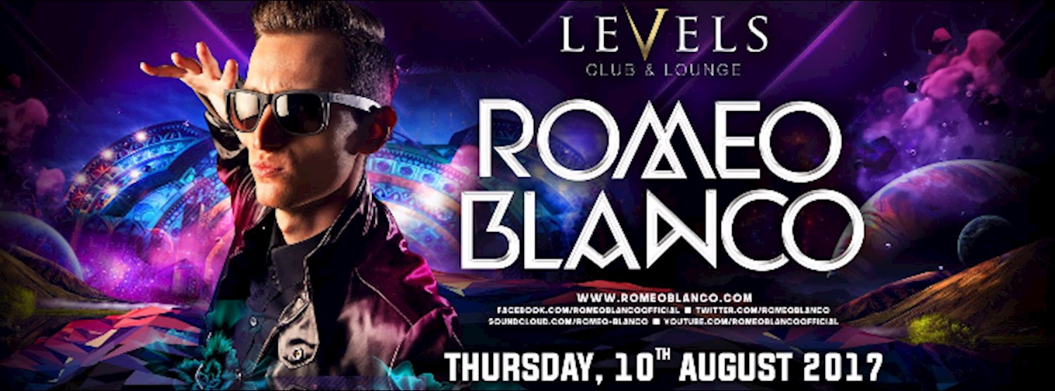 Romeo Blanco at Levels l Thursday 10th August 2017 Zipevent
