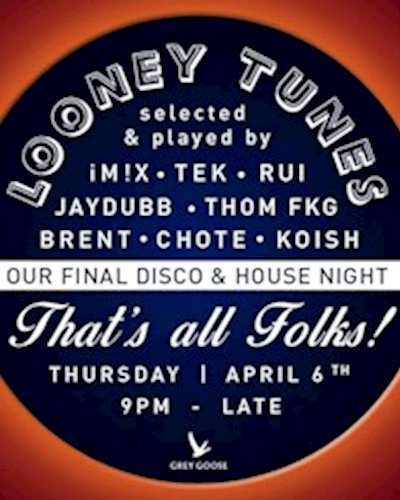 Looney Tunes, Thursday April 6th at CÉ LA VI Bangkok Zipevent