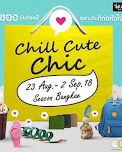 Chill Cute Chic Zipevent