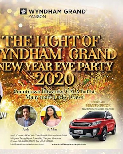 The Light of Wyndham Grand - New Year Eve Party 2020 Zipevent