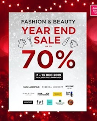 Fashion & Beauty Year End Sale Zipevent