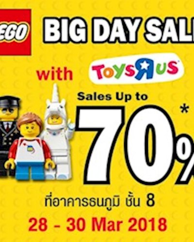 Lego Big Day Sale! Zipevent