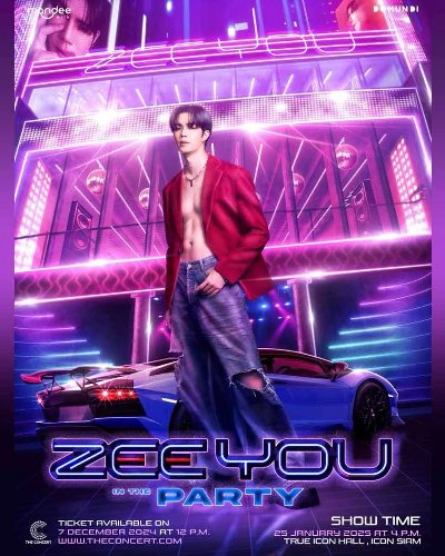 ZeePruk 1st Fan Meeting “ZEE YOU IN THE PARTY” Zipevent