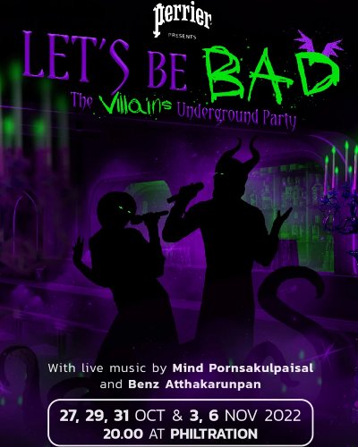 LET’S BE BAD The Villains Underground Party Zipevent