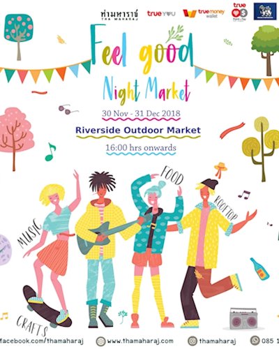 Feel good Night Market | Riverside Outdoor Market Zipevent