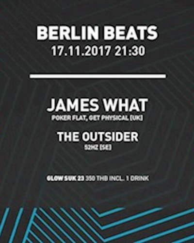 Berlin Beats with James What Zipevent