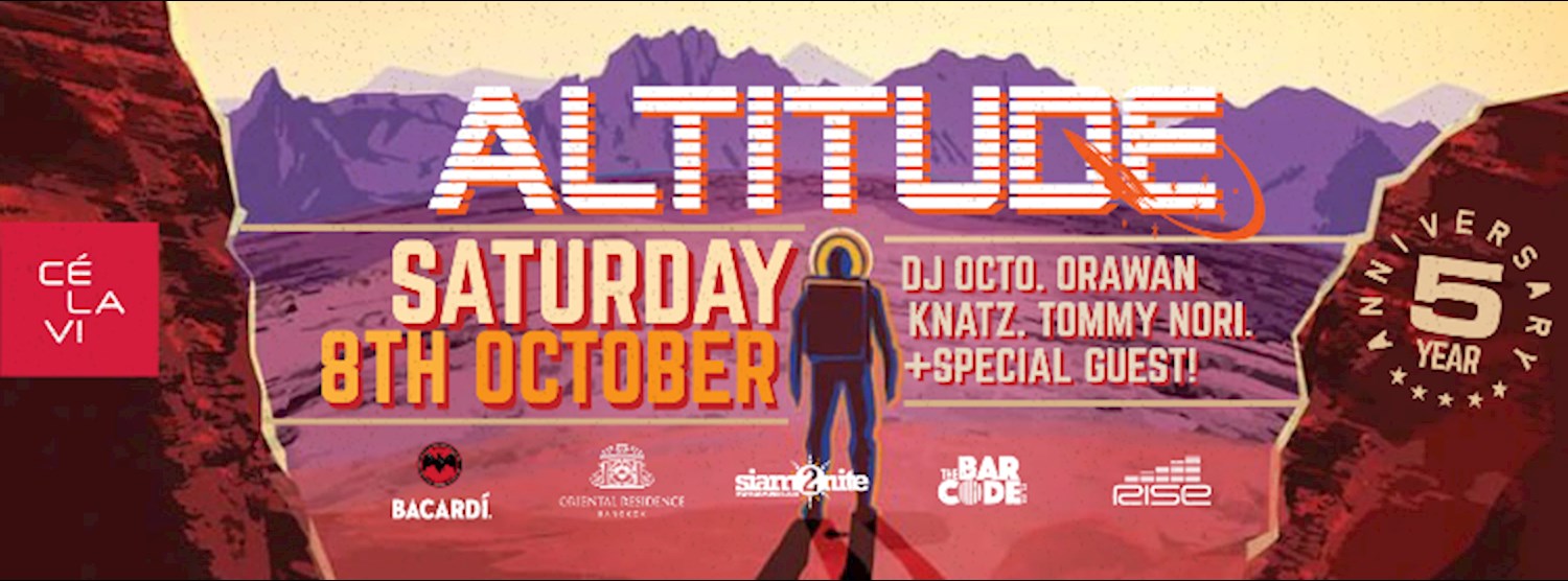 Altitude - Bangkok's highest & biggest rooftop party Zipevent