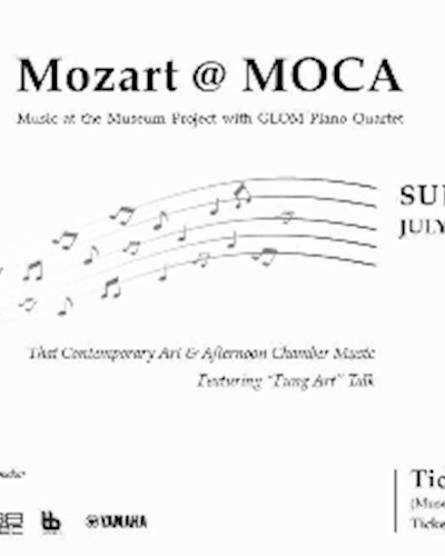 GLOM plays Mozart@MOCA Zipevent