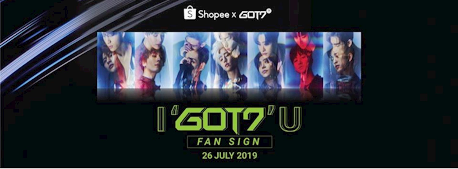 ShopeexGOT7 #igot7u Fansign Zipevent