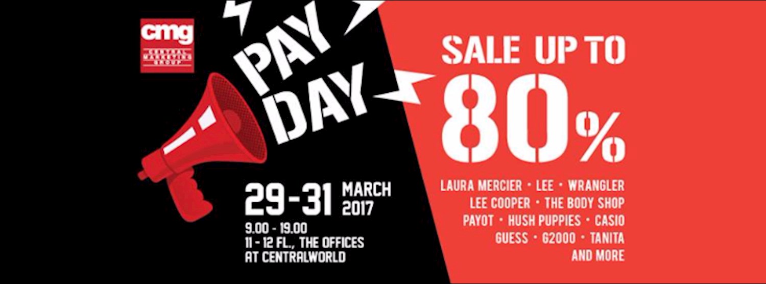Pay Day ลดสูงสุดถึง 80% Zipevent