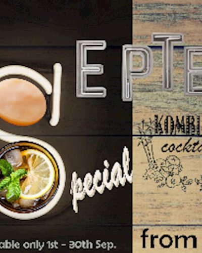 September Special Kombucha Cocktails Zipevent
