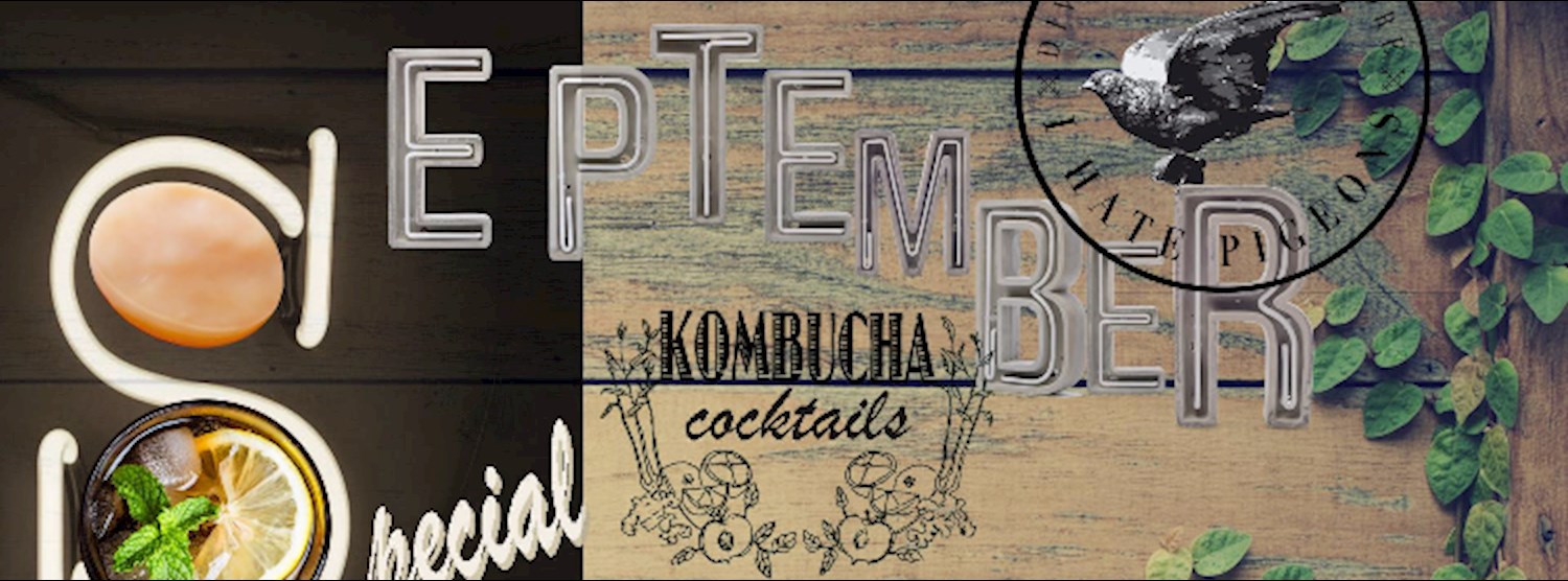 September Special Kombucha Cocktails Zipevent
