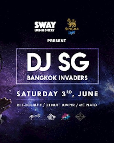 SWAY & Singha light present DJ SG Zipevent