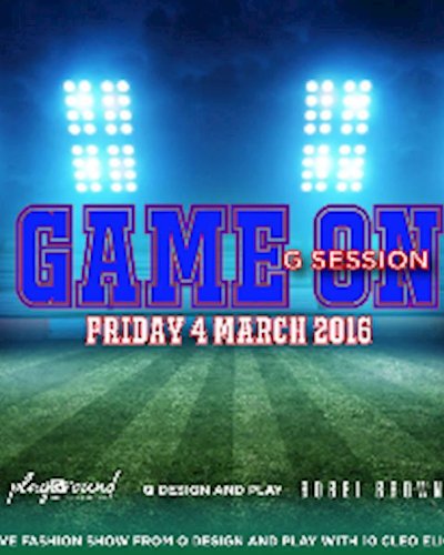 G Session "Game On" Zipevent