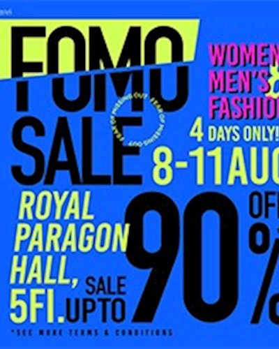 FOMO Sale Zipevent