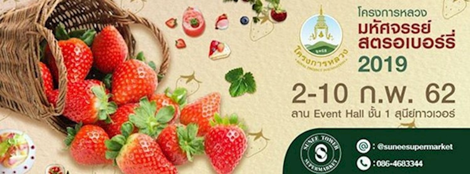 โครงการหลวง มหัศจรรย์สตรอเบอร์รี่ 2019 Zipevent