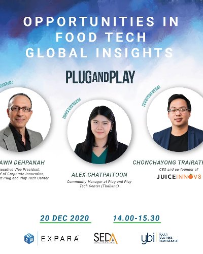 Opportunities in Food Tech - Global Insight by- Plug & Play  Zipevent