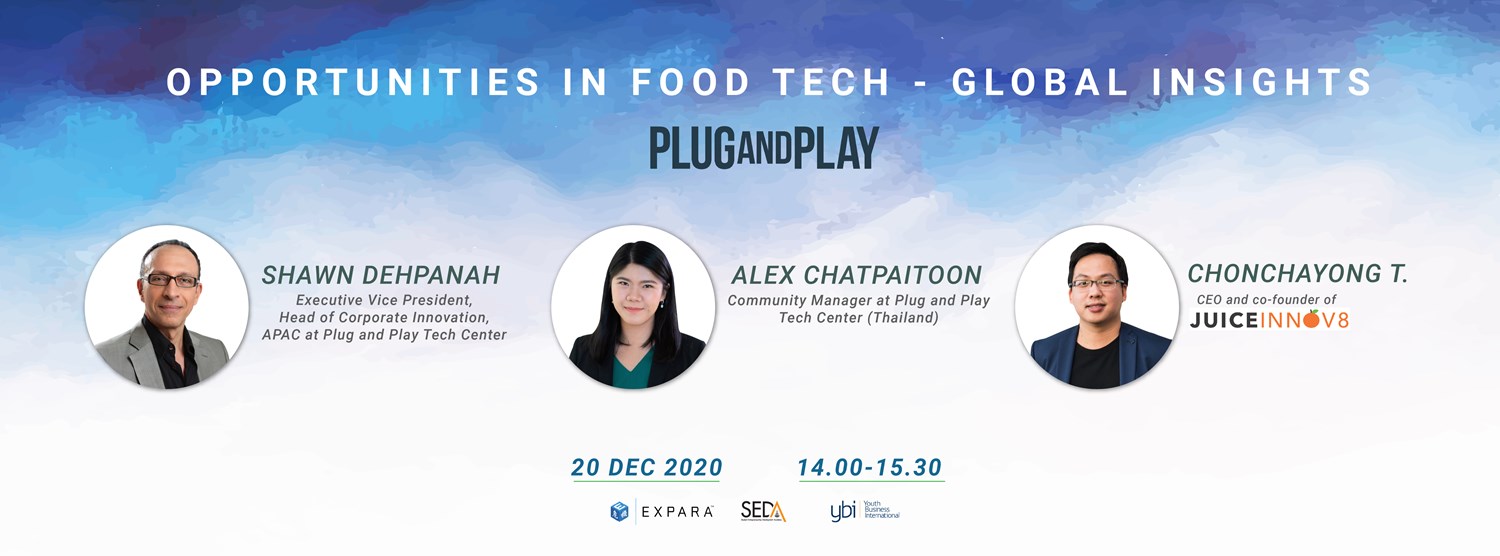 Opportunities in Food Tech - Global Insight by- Plug & Play  Zipevent