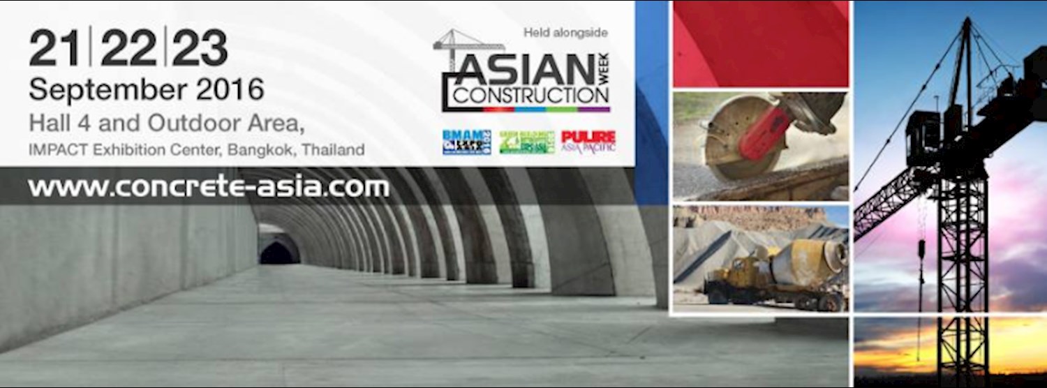 CONCRETE ASIA 2016 Zipevent