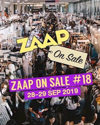 ZAAP ON SALE ครั้งที่ 18: Ready, Sale, Go! Zipevent