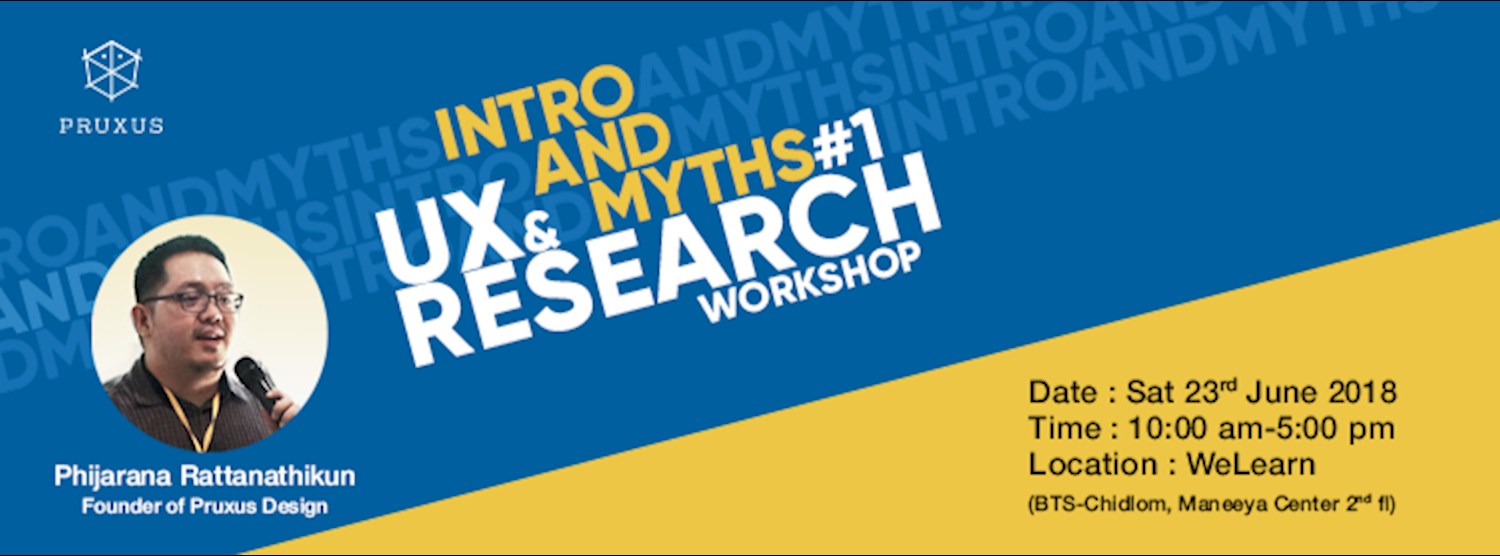 Intro and Myths #1: UX and Research Zipevent