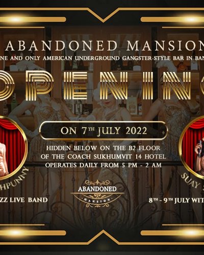 Opening Jazz Nights Abandoned Mansion Sukhumvit 14 Zipevent