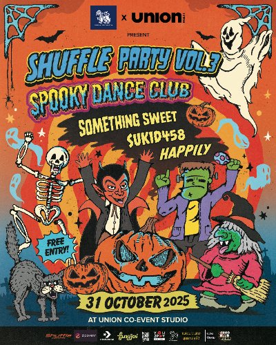 Singha Corporation x Union Mall present Shuffle Party Vol.3 "Spooky Dance Club" Zipevent