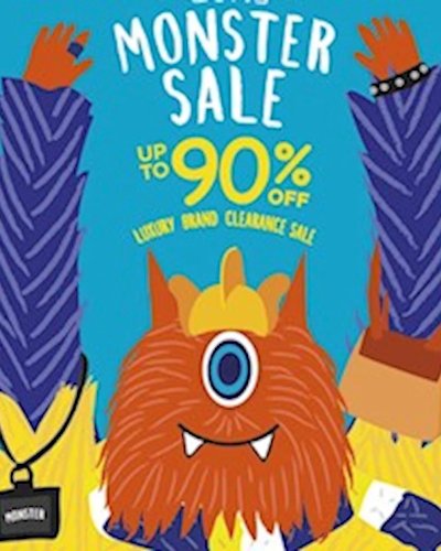 Central Luxe Monster Sale Zipevent