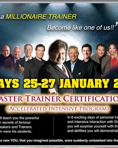 MASTER TRAINER CERTIFICATION  Zipevent