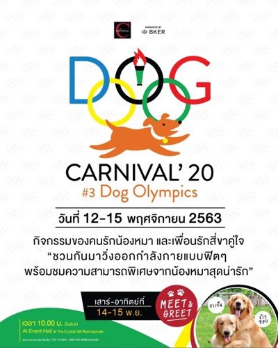 Dog Carnival 2020 #3 ตอน Dog Olympics Zipevent