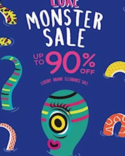 Central LUXE Monster Sale Zipevent