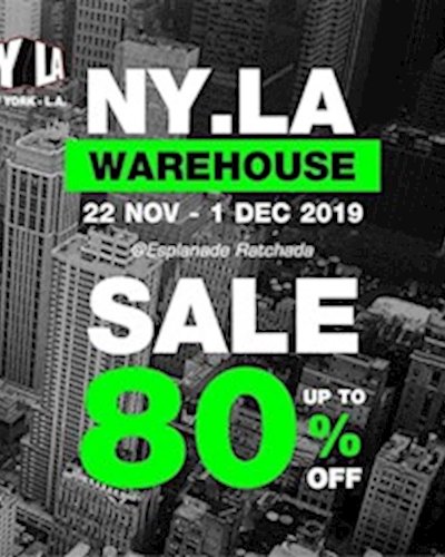 NYLA WAREHOUSE SALE 2019 Zipevent