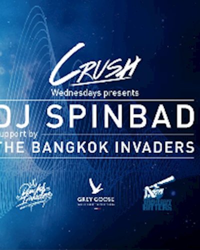 Crush Wednesday presents ★ DJ SPINBAD (USA) Zipevent