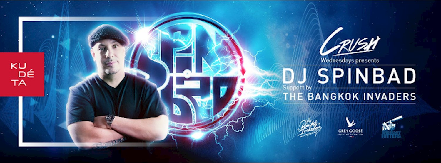Crush Wednesday presents ★ DJ SPINBAD (USA) Zipevent