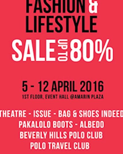 Amarin Brand Sale : Fashion & Lifestyle Sale Up To 80% Zipevent