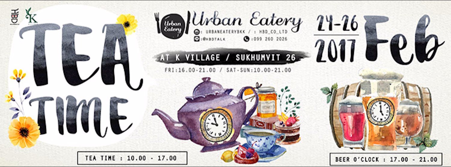 Urban Eatery - Tea Time Zipevent