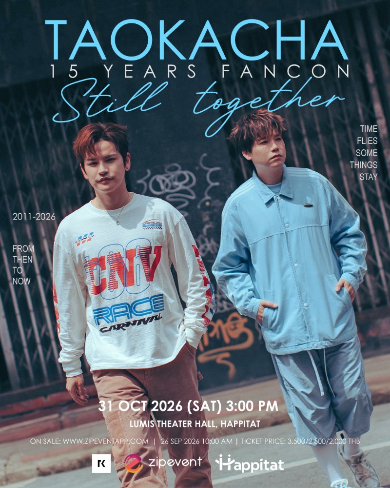 TAOKACHA 15 YEARS FAN CON ‘STILL TOGETHER’ Zipevent